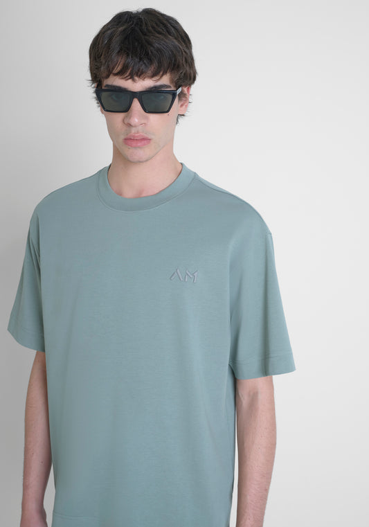 T-Shirt Boxy Fit In Jersey Cotton