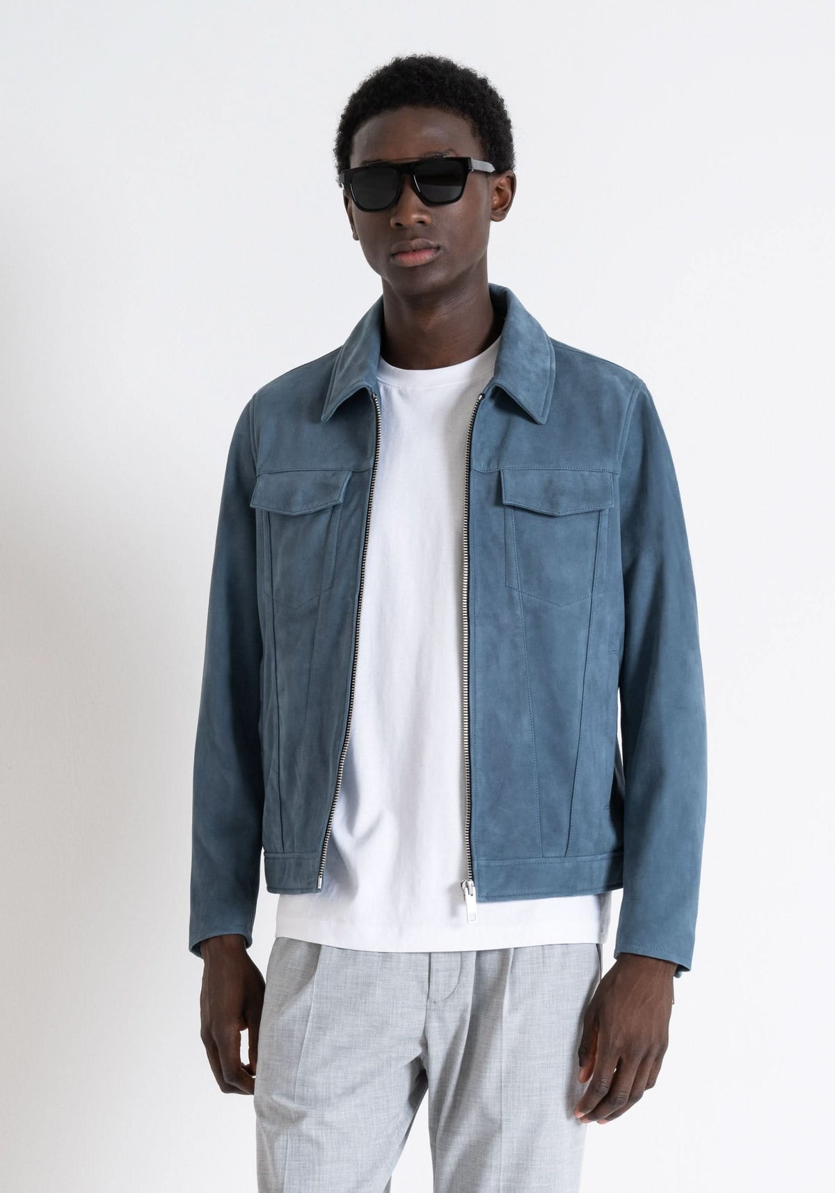 ANTONY MORATO CHAQUETAS Y CHALECOS HOMBRE AZUL