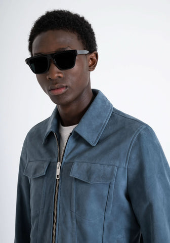 ANTONY MORATO CHAQUETAS Y CHALECOS HOMBRE AZUL