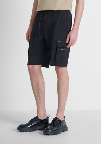ANTONY MORATO BERMUDAS HOMBRE NEGRO