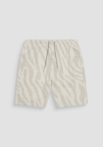 Shorts Regular Fit In Jacquard