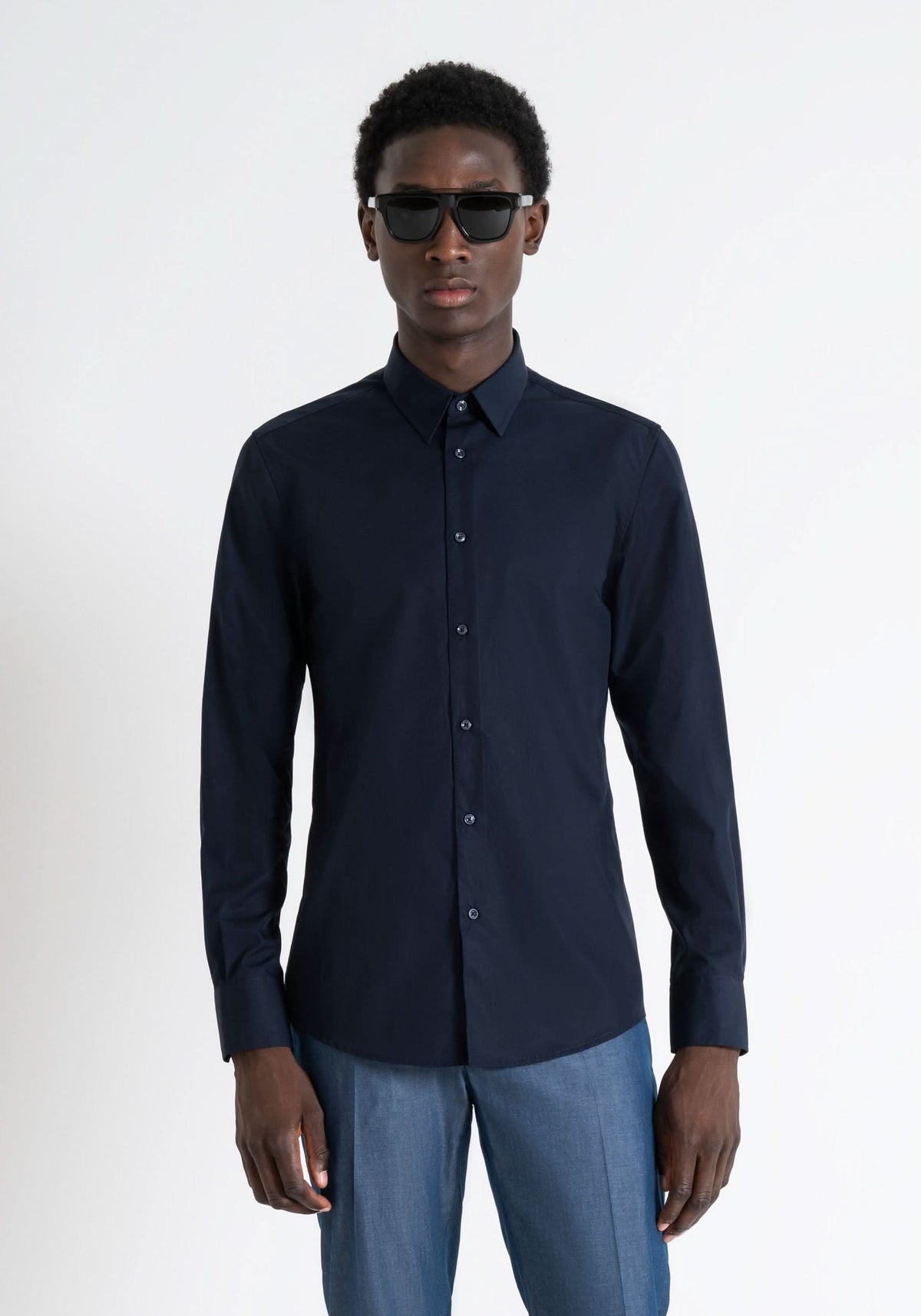 ANTONY MORATO CAMISAS HOMBRE AZUL