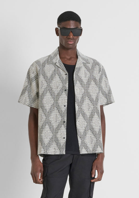 Shirt Relaxed Fit In Jacquard