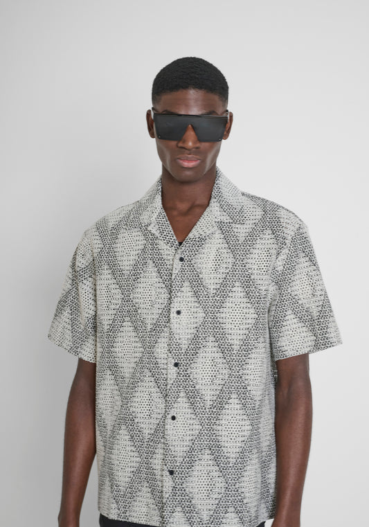 Shirt Relaxed Fit In Jacquard