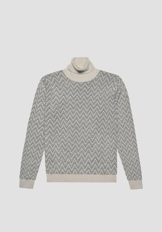 Sweater Regular Fit In Wool Bl