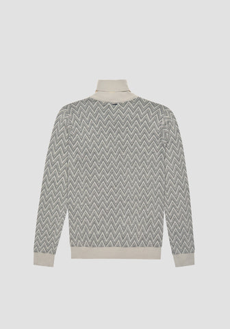 SWEATER REGULAR FIT IN WOOL BL