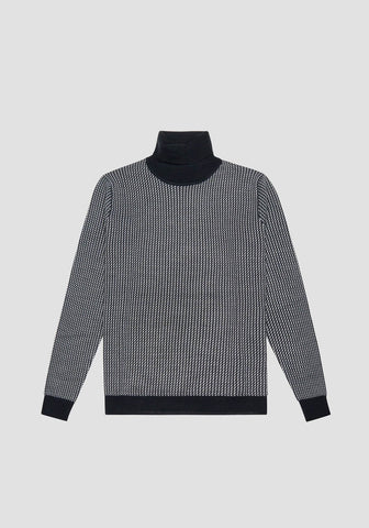 Sweater Regular Fit In Wool Bl