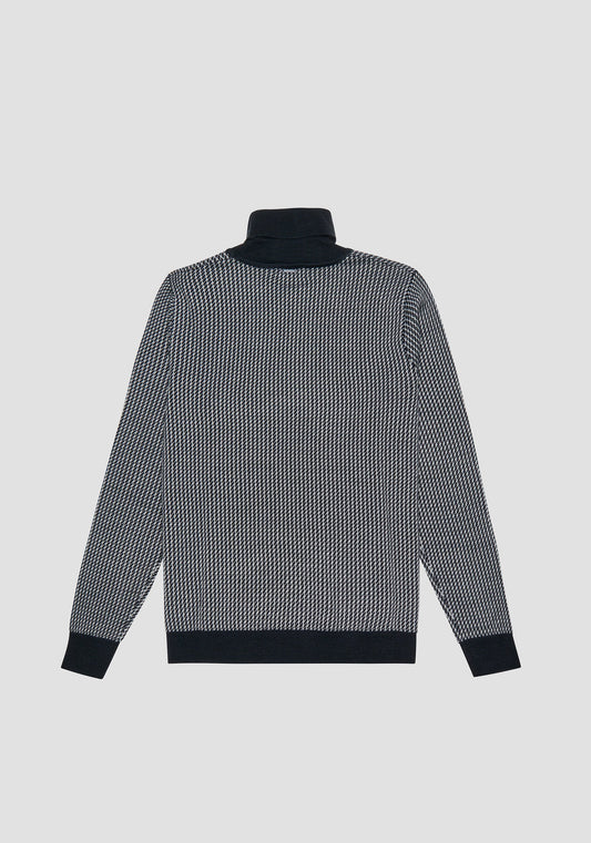 Sweater Regular Fit In Wool Bl