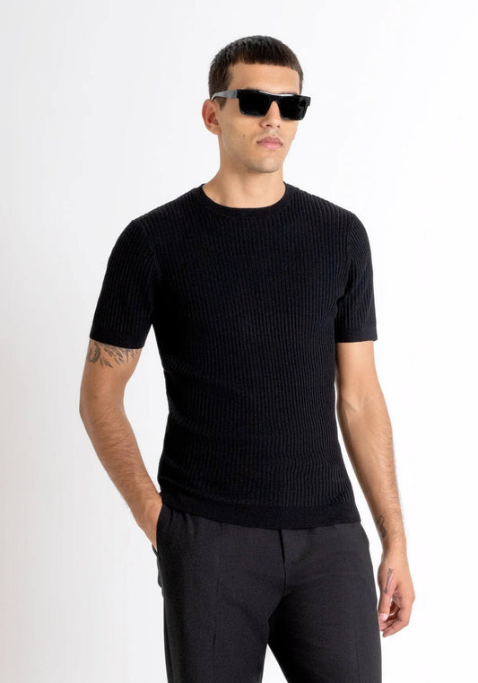 Sweater Super Slim Fit In Stre