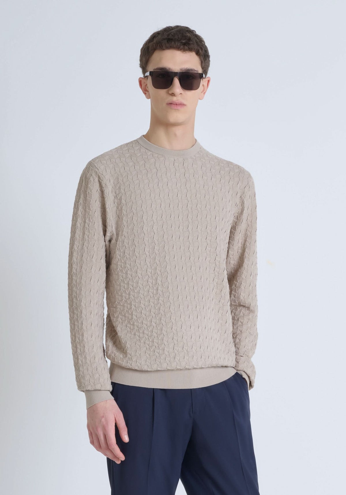 ANTONY MORATO SWEATERS HOMBRE BEIGE