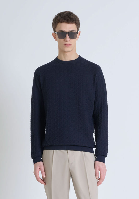 ANTONY MORATO SWEATERS HOMBRE AZUL