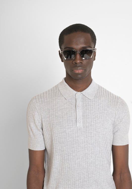Sweater Slim Fit In Viscose Bl