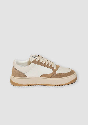Sneaker Ehran In Coated Leathe