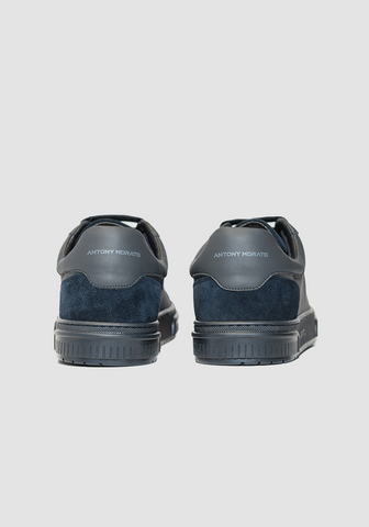 Sneaker Theo In Coated Leather