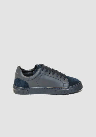 Sneaker Theo In Coated Leather