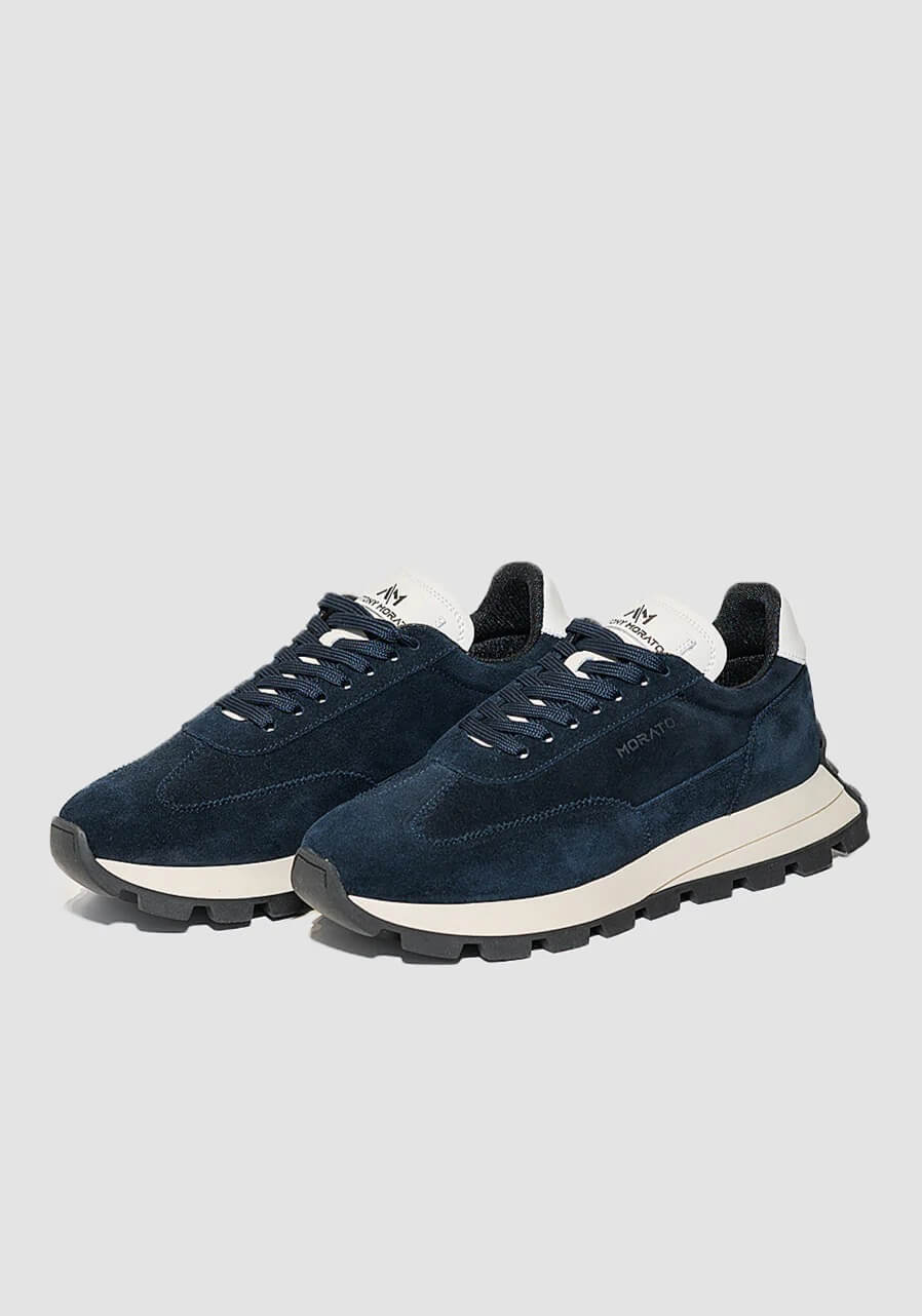 Running Rhino In Suede.logo Ac