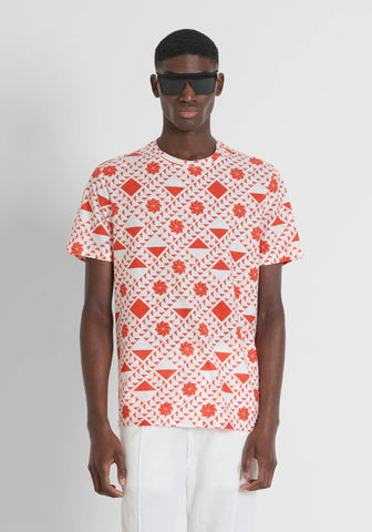 T-Shirt Regular Fit In Merceri