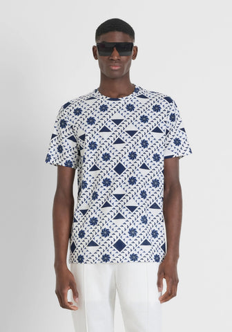 T-Shirt Regular Fit In Merceri
