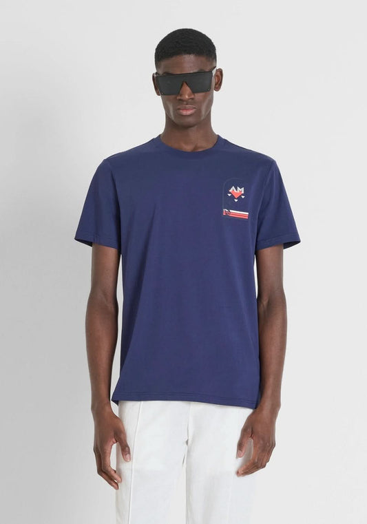 ANTONY MORATO CAMISETAS HOMBRE AZUL