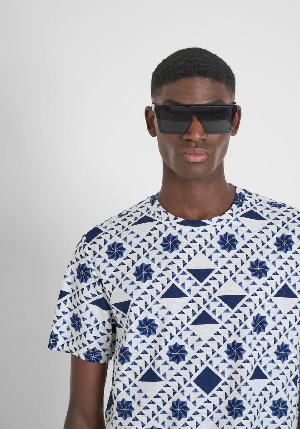 ANTONY MORATO CAMISETAS HOMBRE AZUL